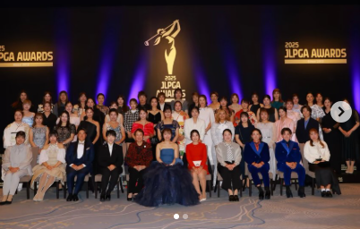 河本結、JLPGA AWARDS 2025に出席