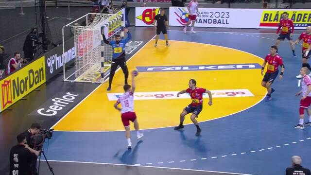 【ハンドボール】第28回男子世界選手権1/18メインラウンド スペイン vs. ポーランド