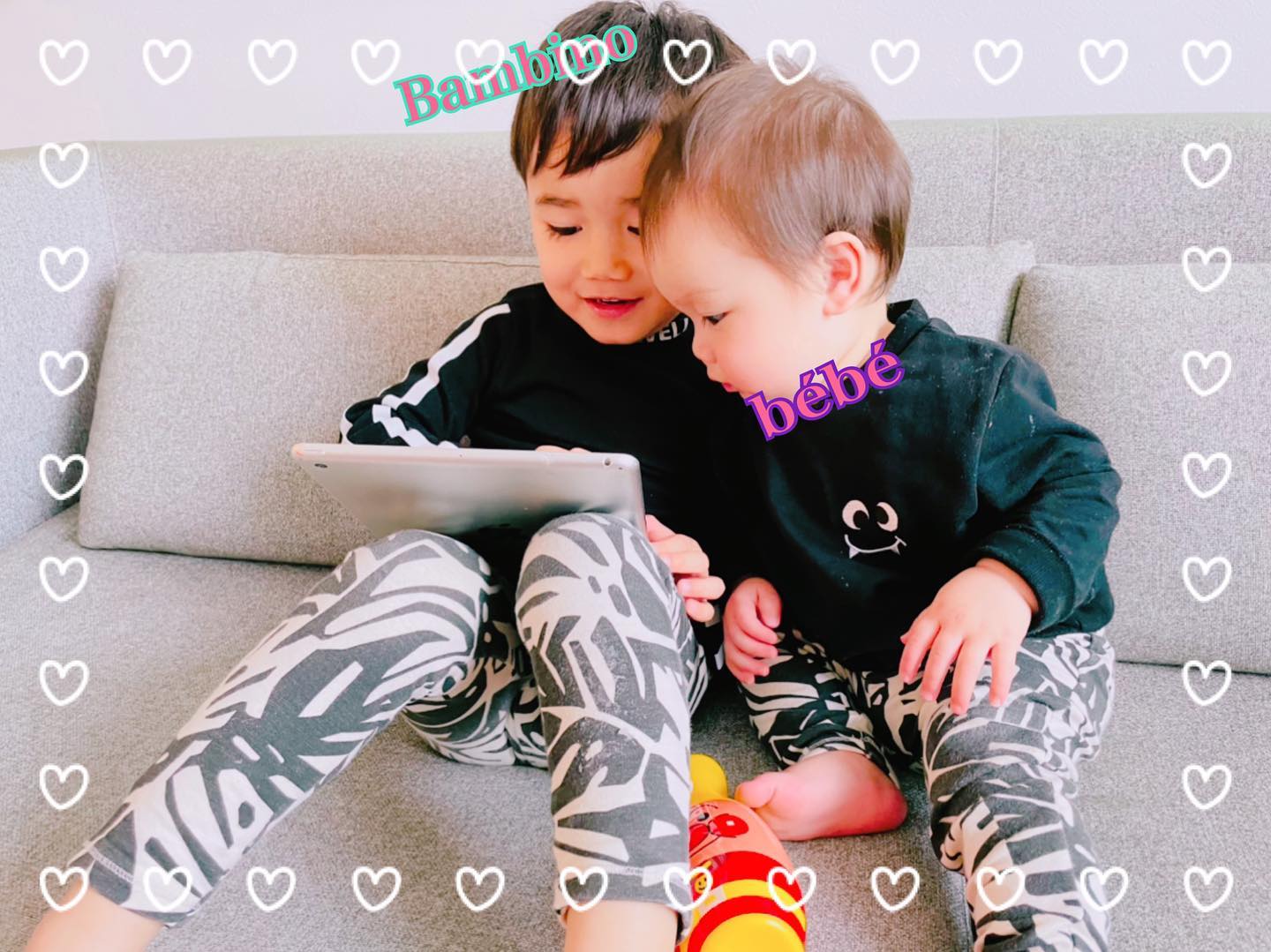 平愛梨さんの長男バンビーノ君と三男bebe君の“ほっこり”エピソードに大反響💕