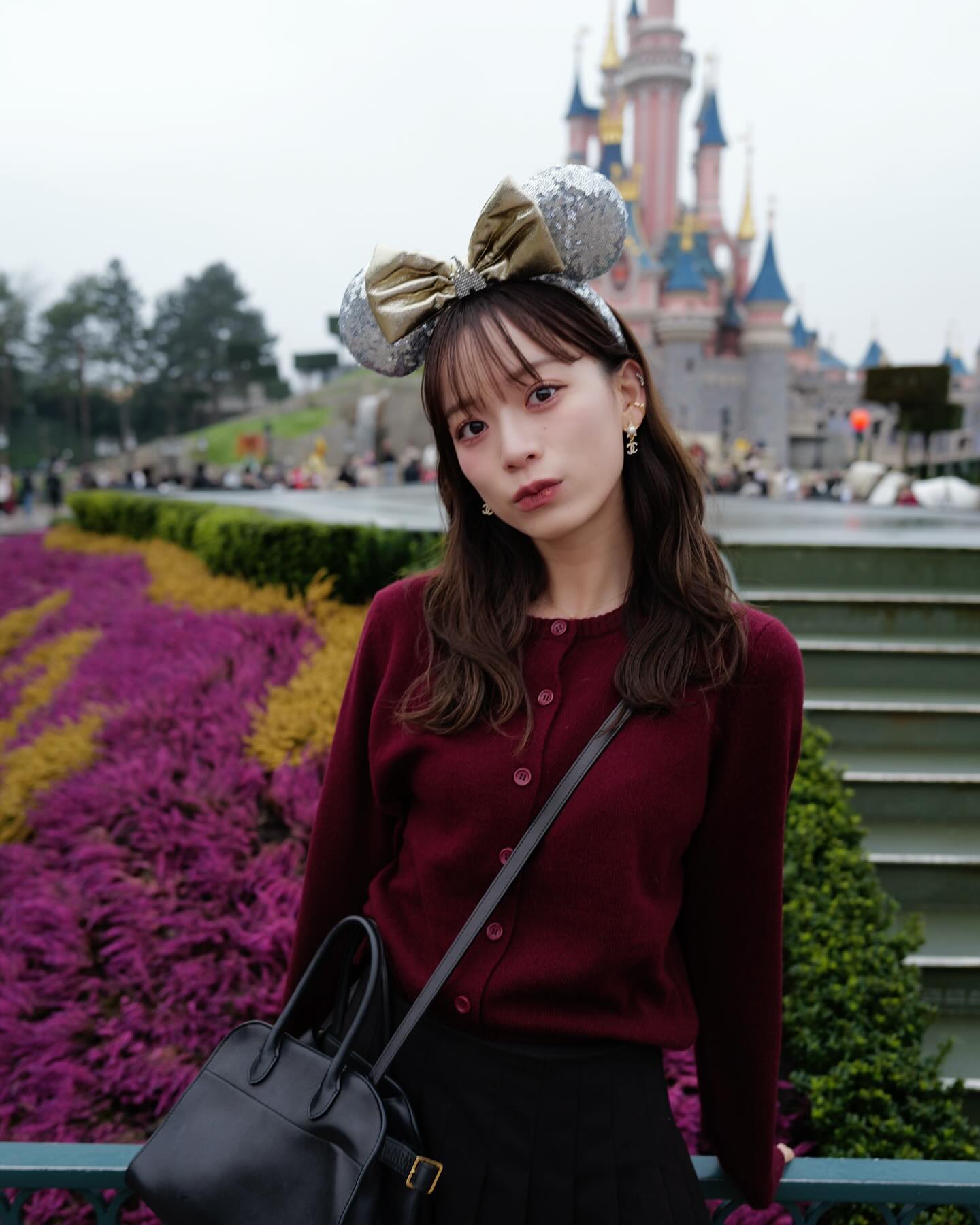 モデル・由布菜月が念願のクリスマスディズニーを堪能！