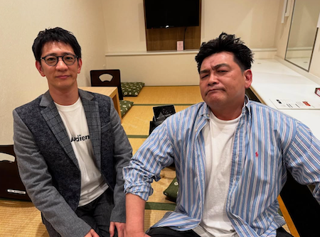 アンタッチャブルの柴田英嗣がM-1審査員を終え推薦人のあの人へ報告！