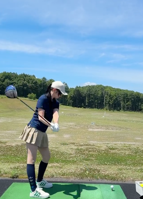 ゴルフ一家で育った歌手・鈴木愛理がゴルフ解禁！「もうこれはやるしかないですね」