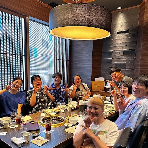 田村真子 ラヴィットメンバーで焼肉へ🥩「ラヴィットメンバー最高🐰」