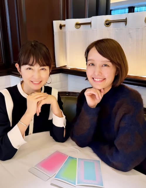 「チョコレートを頂きました」中村仁美、“異業種で起業した”元フジテレビの後輩と再会！