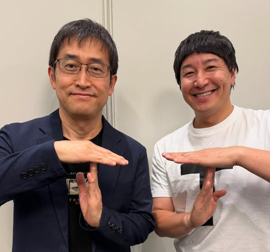 「夢の豪華3ショット」チョコプラ長田庄平、伊藤潤二＆とよたろうとジャパンエキスポで共演！