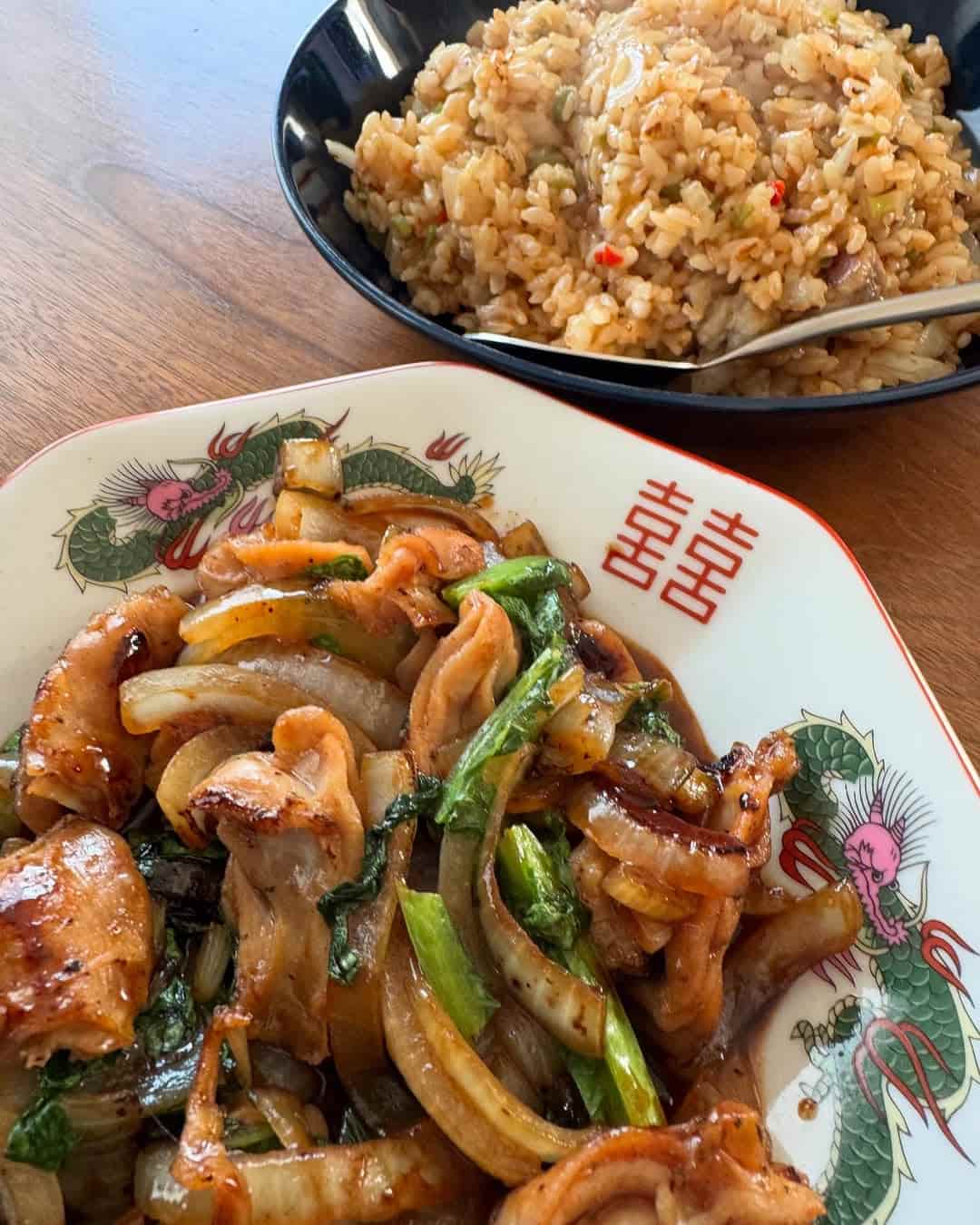 小沢仁志、中華な朝ごはんを披露　