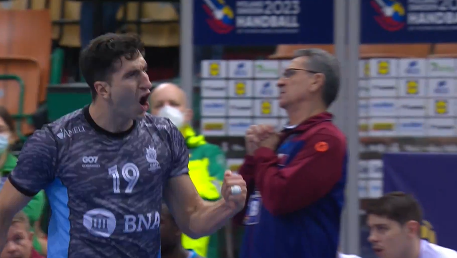 【ハンドボール】第28回男子世界選手権1/23メインラウンド カタール vs. アルゼンチン