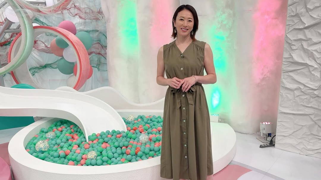 元競泳日本代表・田中雅美、メ〜テレ「ドデスカプラス」出演時の衣装を紹介　上品なスタイリングが話題に