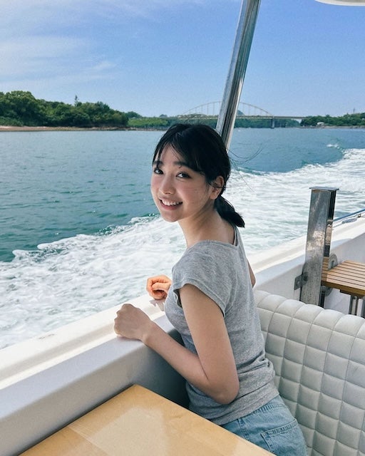 今森茉耶、天草市でのオフショットにファンから「可愛い」のコメント殺到