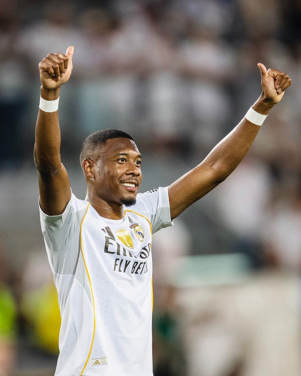 アラバ、笑顔で復帰報告　「この瞬間が大好き」と喜びあらわに