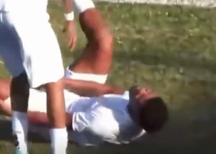 歓喜の“Siuuu”が悲劇に…C・ロナウド風ジャンプで大怪我、全治8か月か