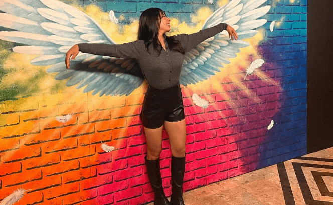 「美女に翼が映えるのは当然である」あのキュートなプロテニス女子、映えすぎ”エンジェル・ショット”を披露し反響続出！