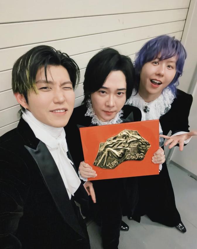 Mrs. GREEN APPLE「ダーリン」日本レコード大賞受賞　若井滉斗がSNSで3連覇を報告