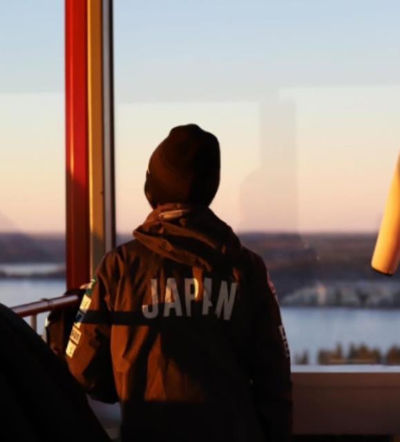 スキージャンプ・伊藤有希、ジャンプ台から見た絶景とともに「応援ありがとうございました！」