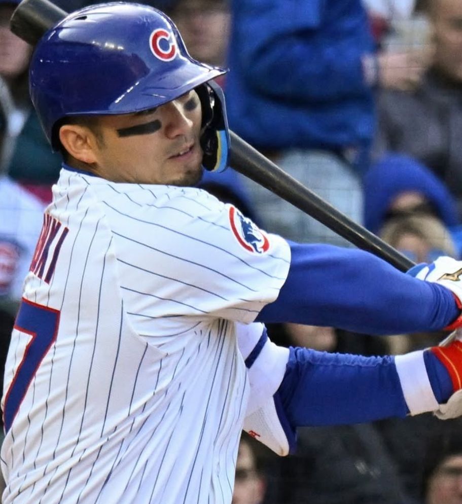 鈴木誠也が4打数2安打3打点、3試合連続マルチヒット！