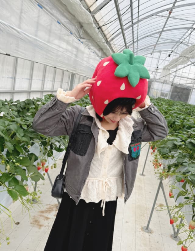 TEAM SHACHI・坂本遥奈がいちごになっちゃった！？「ハルちゃんかわいっ！」などとファン絶賛