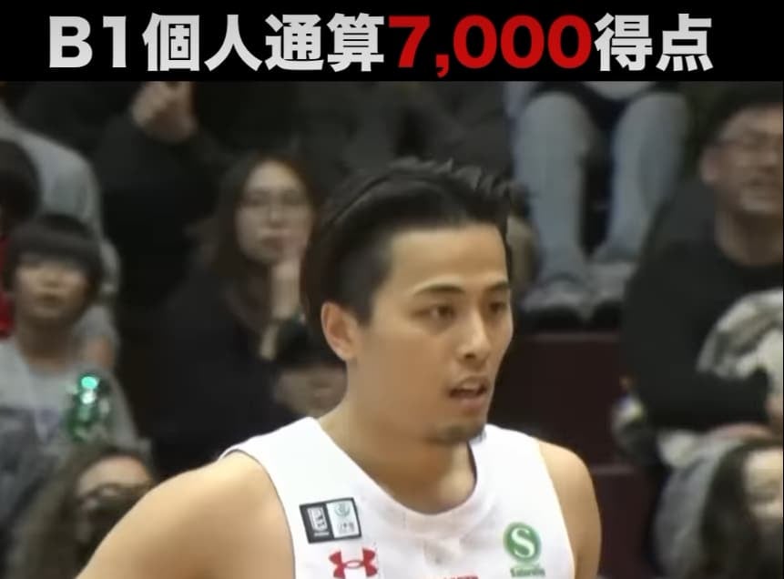 B1千葉・富樫勇樹　日本人初の7000得点を記録！！