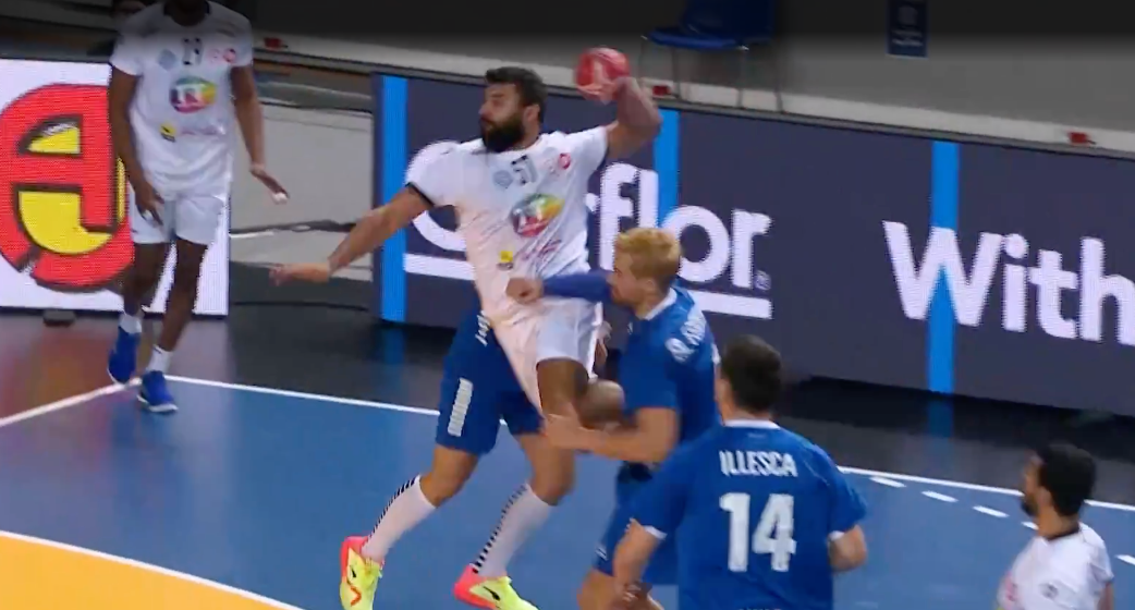 【ハンドボール】第28回男子世界選手権1/26プレジデントカップ	 チリ vs. チュニジア