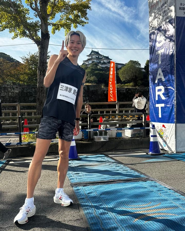 三津家貴也、和歌山ジャズマラソンに挑戦！最高の天気と音楽でスタート