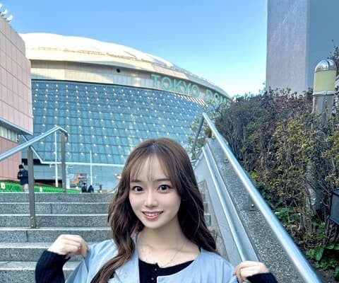 「いっぱい観に行くぞ~」元”VENUS”アイドルが東京ドームOP戦初日に投稿