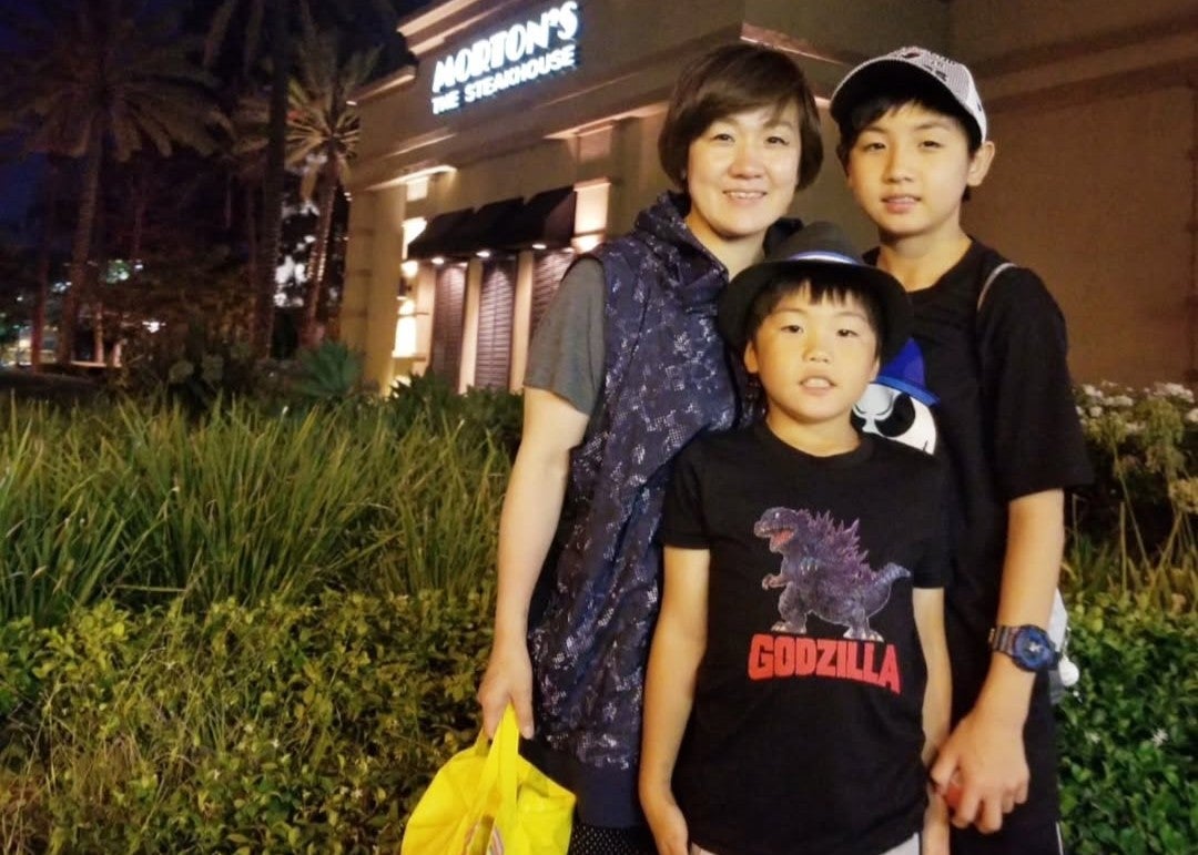 元五輪金メダリストが息子たちとの貴重な1枚公開！「夏休みの思い出」成長報告も