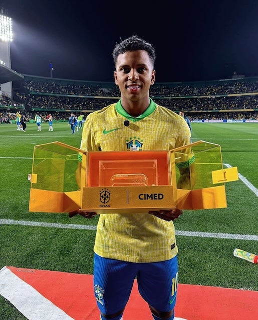 ブラジルの“新10番”ロドリゴが決勝点