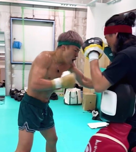 武尊が1週間後に迫ったGAINA魂に向けて激しい追い込みをかける！