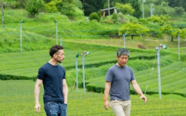 「宮崎・高千穂で出会った釜炒り茶」中田英寿、甲斐製茶園を訪問