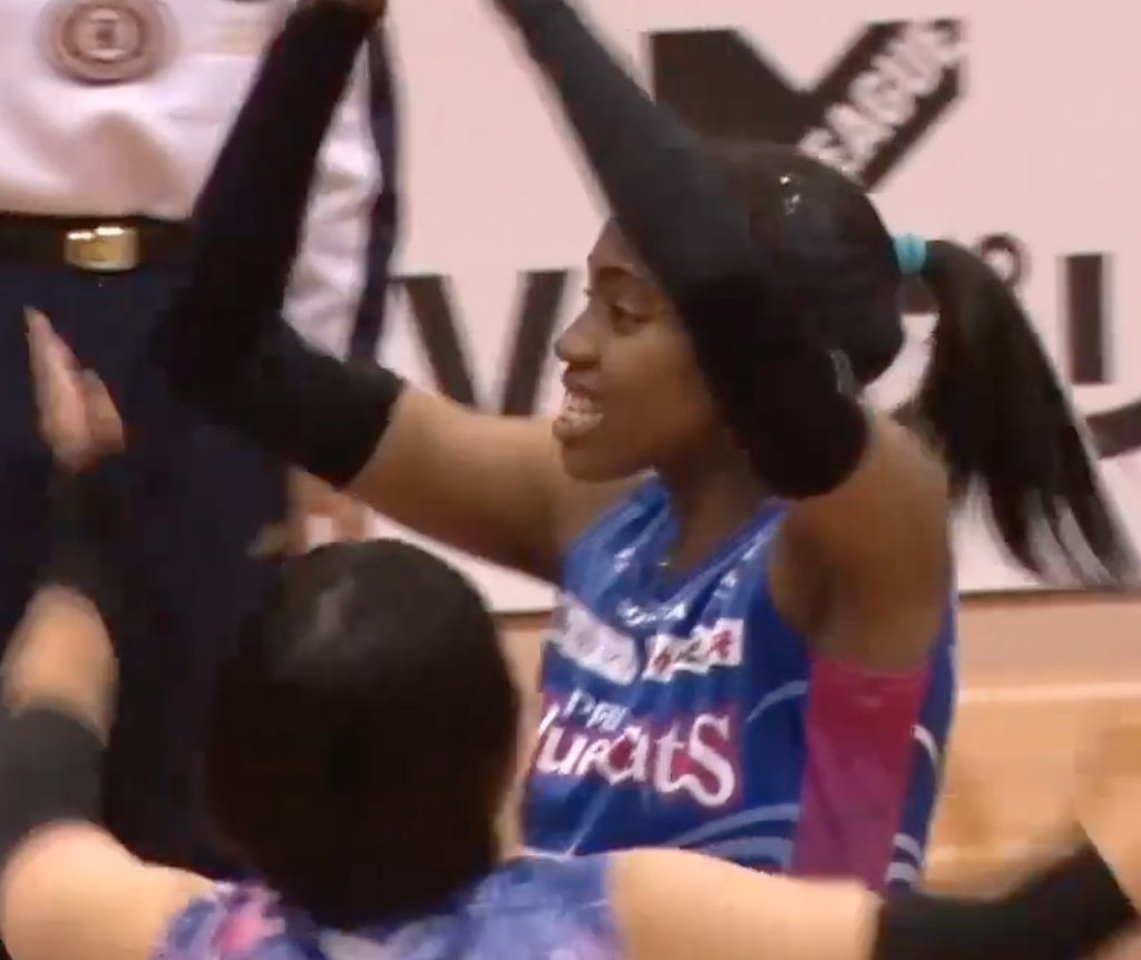 Ｖリーグ女子　PFUブルーキャッツ vs. 埼玉上尾メディックス 2021/10/30【ハイライト】