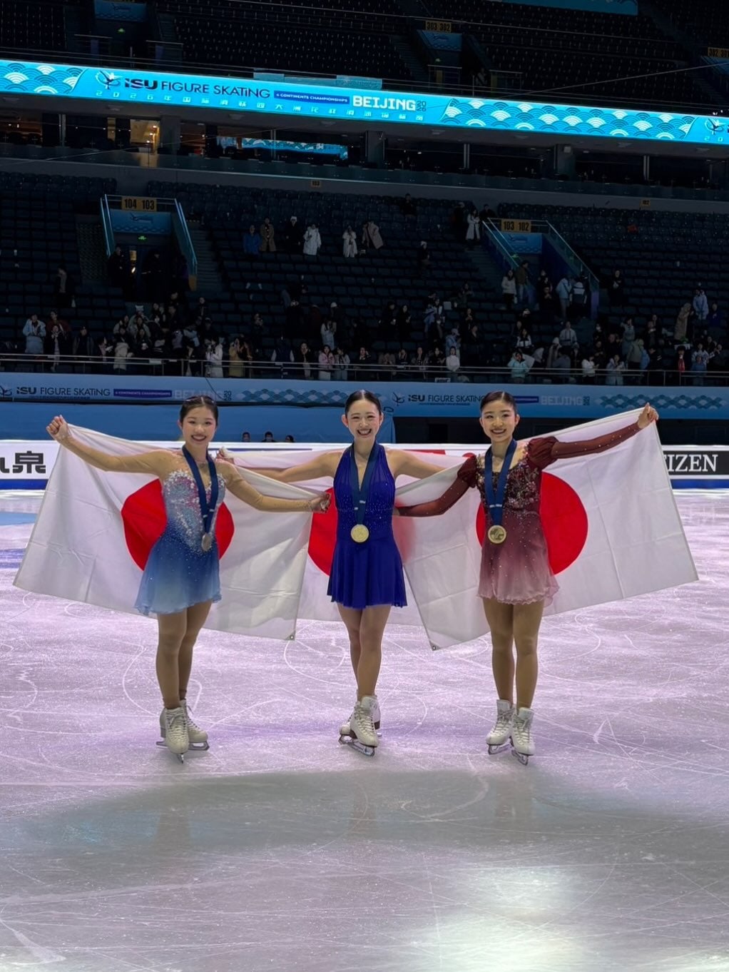 青木祐奈、四大陸選手権で優勝「努力が報われて嬉しい」感謝と次戦への決意つづる