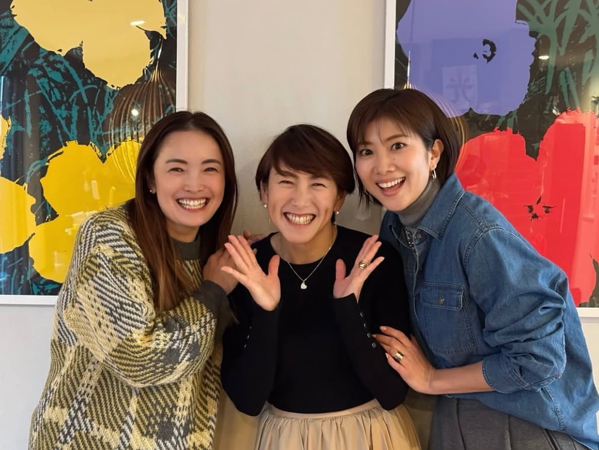 潮田玲子＆杉山愛＆清澤恵美子、3ショット公開！「やるべきことへの向き合い方や、その楽しみ方など、多くの学びを得ることができました！！」
