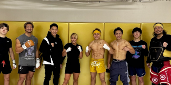 「刺激的なトレーニング！」武尊、山本美憂とVASILEUS GYMで合同練習