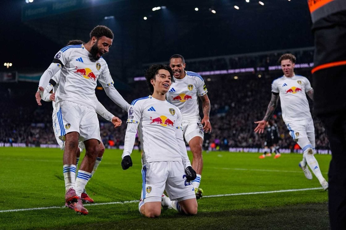 田中碧 夢が1つ叶った プレミアリーグで初ゴール