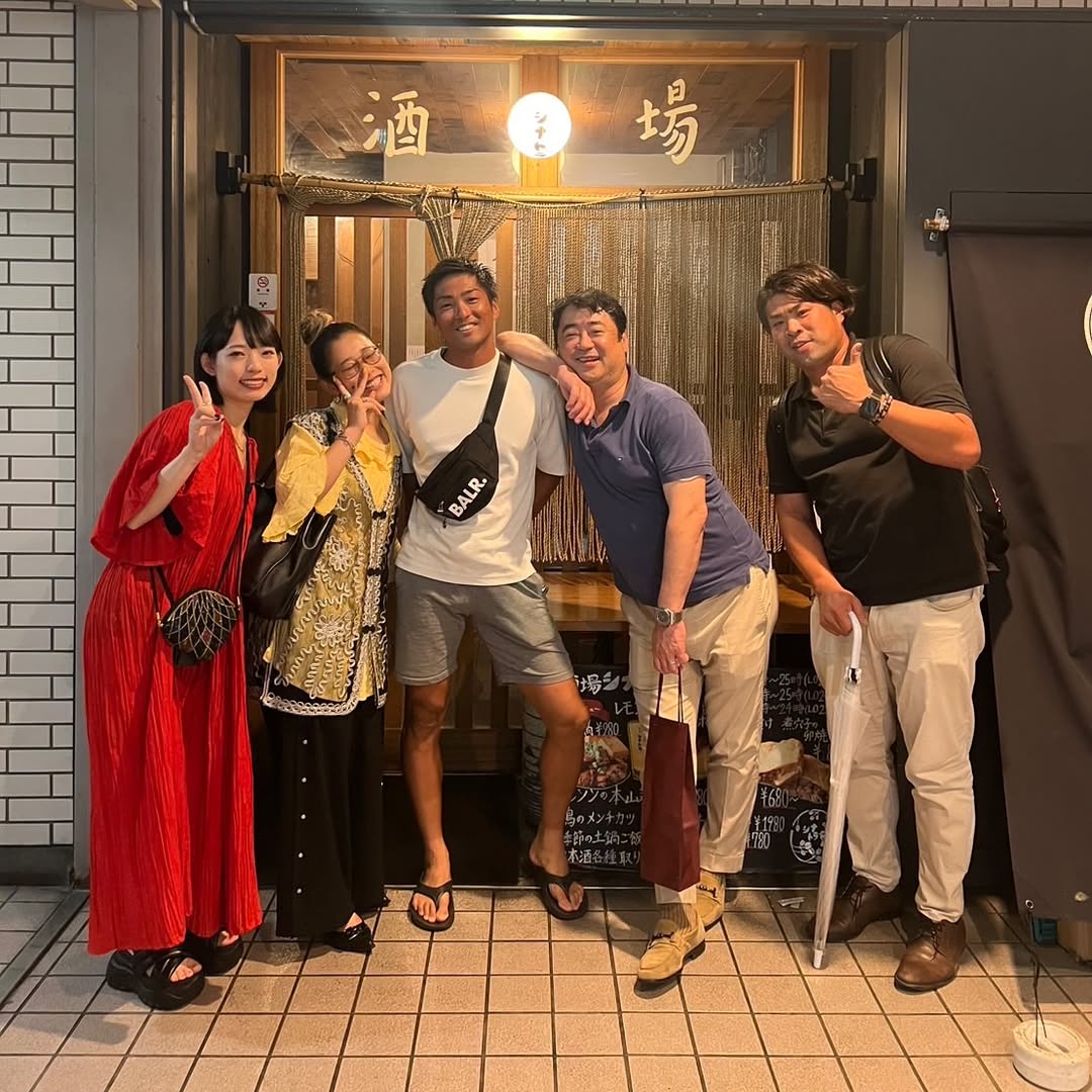 「嬉しかったです！楽しかったです！ご馳走さまでした」元プロ野球選手・田代将太郎、前職の大先輩や仲間と食事会を満喫