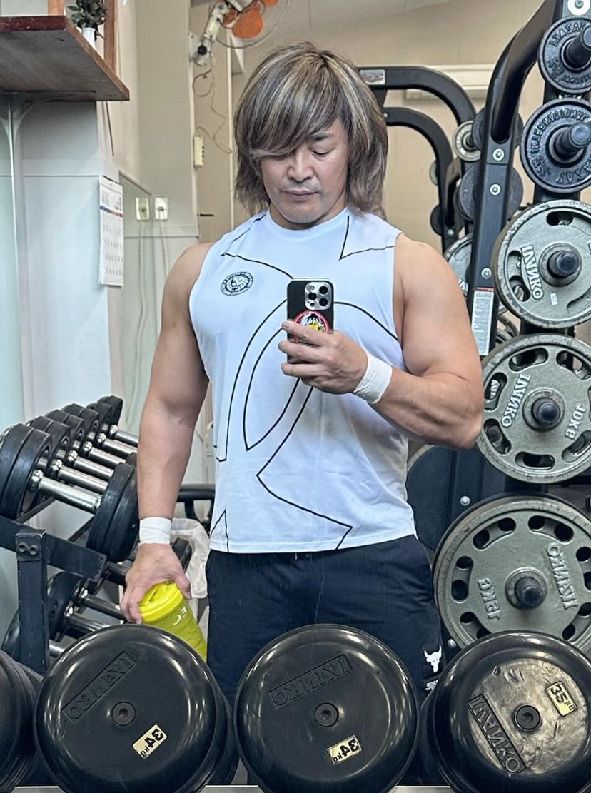 プロレスラー・棚橋弘至が47歳とは思えない肉体美を披露