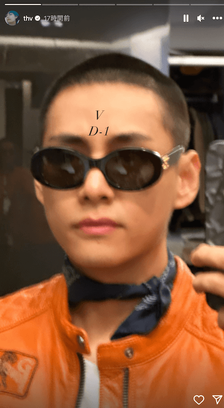 BTS・Vが丸刈り姿を披露し話題に💜