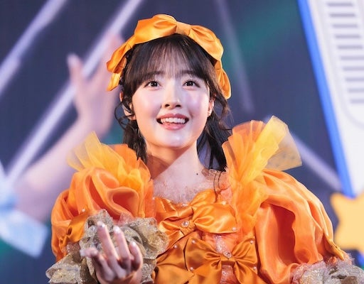 CUTIE STREET オレンジ色担当メンバーの新衣装を公開！大きなリボンに注目集まる