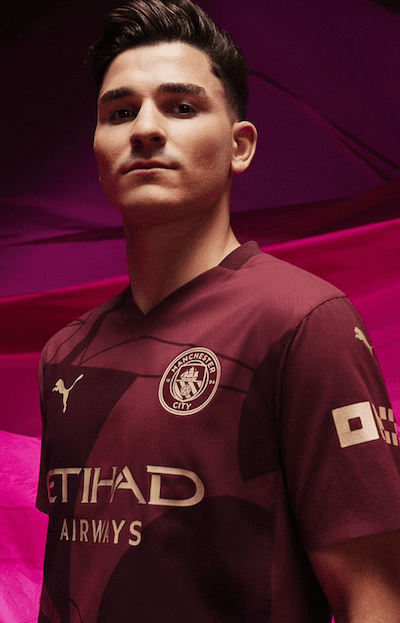 マンチェスター・シティ、来季のサードユニフォームを発表