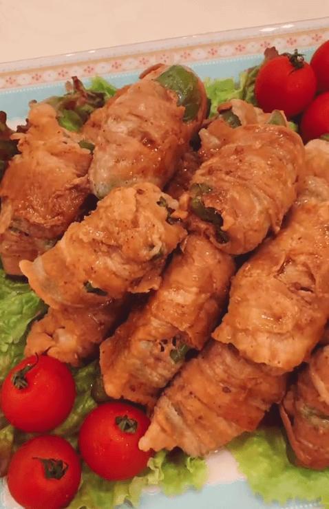 神田うのの簡単ピーマン豚巻きレシピで夏バテ対策！