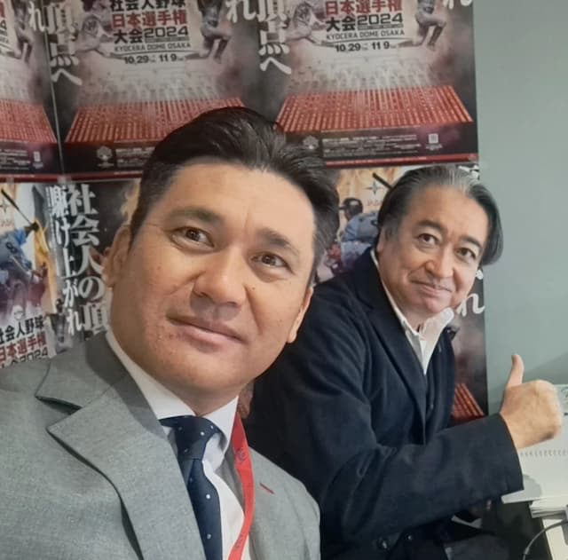 ジョニーこと黒木知宏　社会人野球の日本選手権大会決勝で解説を担当