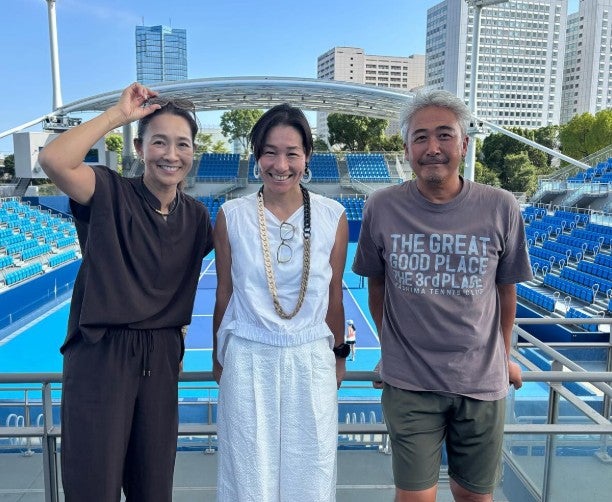 伊達公子が全日本ジュニアを観戦！