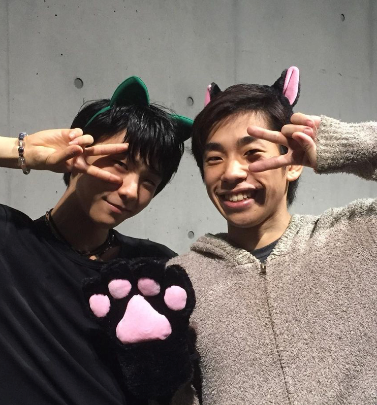 🌈織田信成、羽生結弦へ長文💌綴りまさかの⁉️猫耳😼2Sが話題に