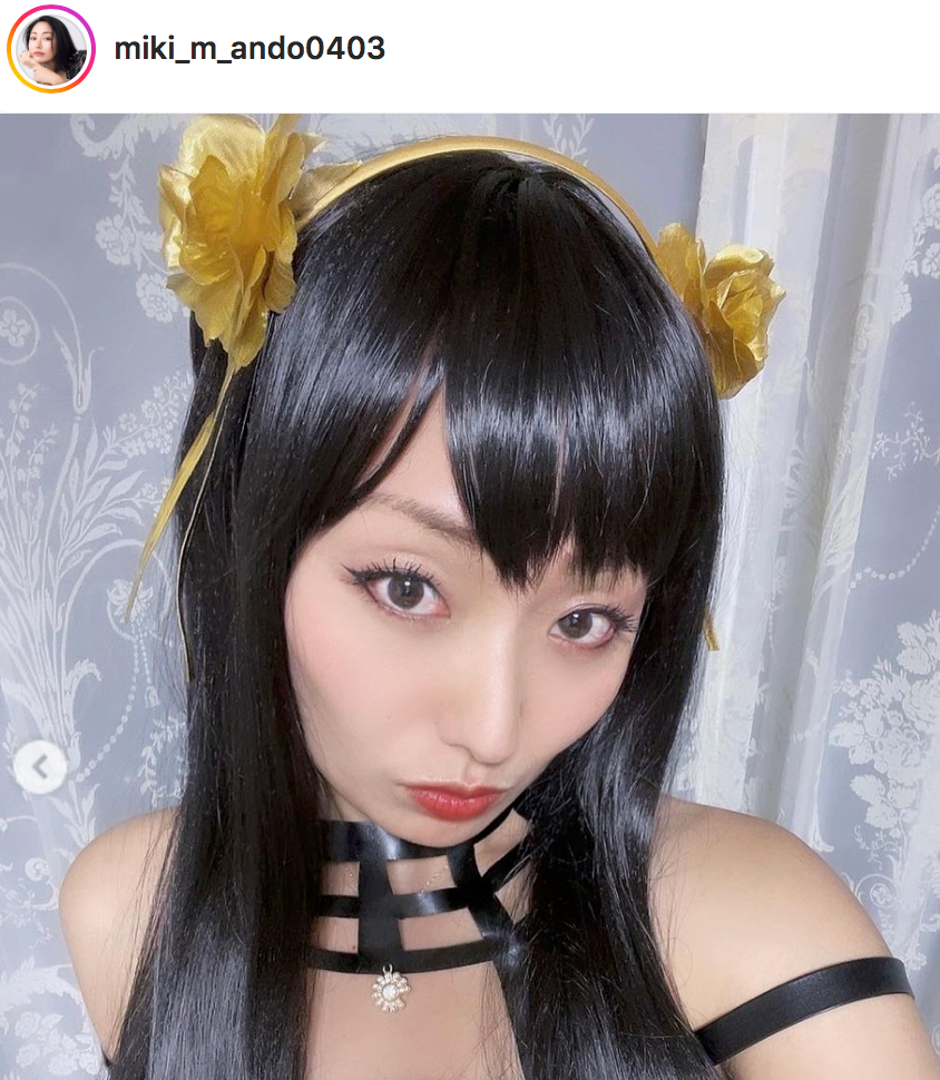 ❤️安藤美姫、ハロウィン🎃に「え、可愛い❤️」の声