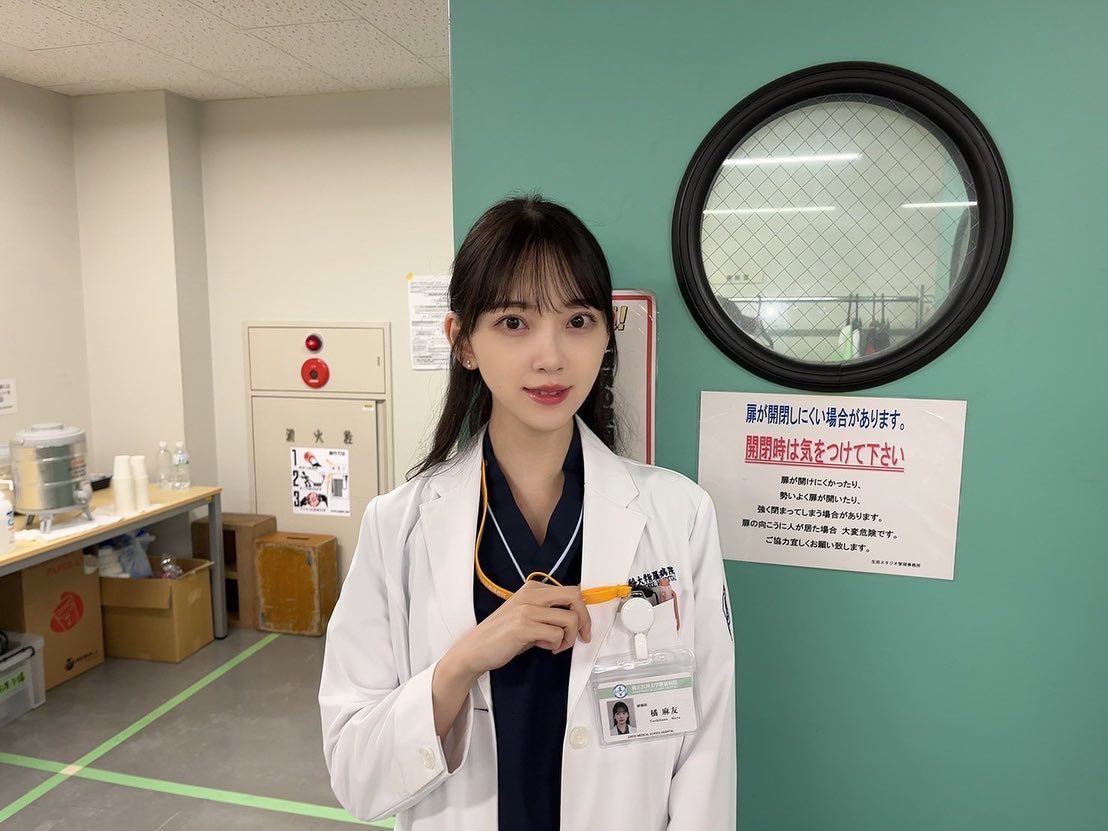 堀未央奈の白衣姿がかわいすぎる🥺✨「診察してほしいです🥰」