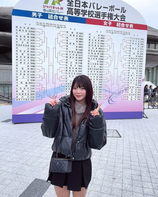 「後輩ちゃんたちかっこよかった〜」ビーチバレー・衣笠乃愛、母校『共栄学園』の春高優勝を改めて祝福！