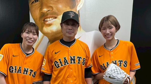 石井優希が東京ドームで始球式！“親孝行”の一球にファン歓喜