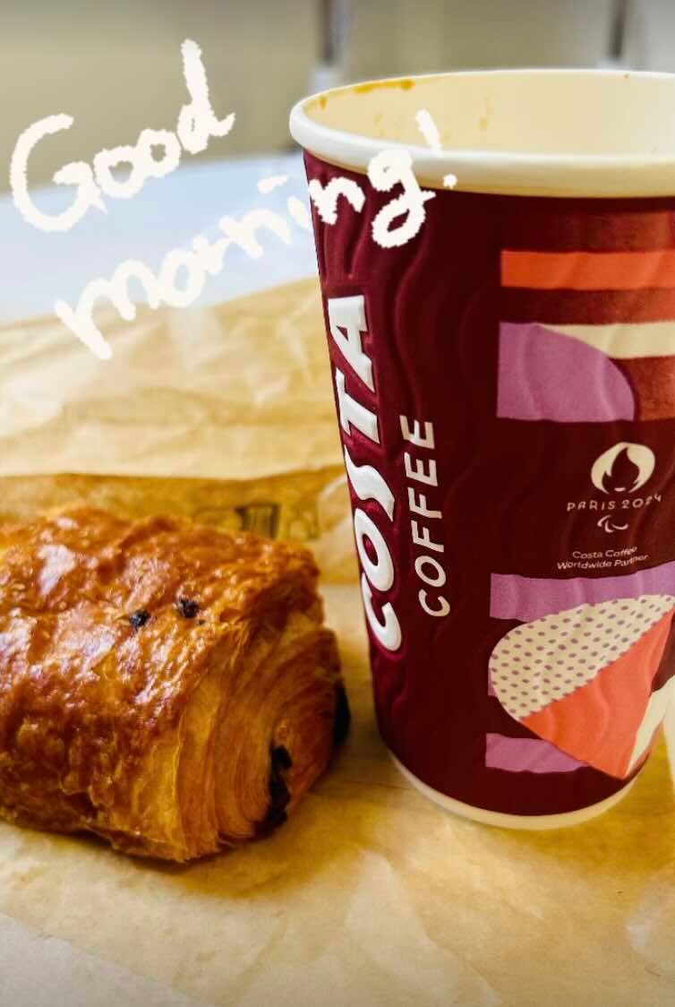 日本人第一号メダリストの朝ごはんが公開！