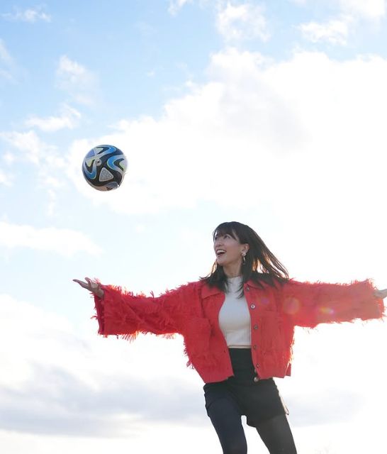 サッカー上手すぎ女優・眞嶋優「フットサル納め」ムービー公開！ファンから「2025も期待！」
