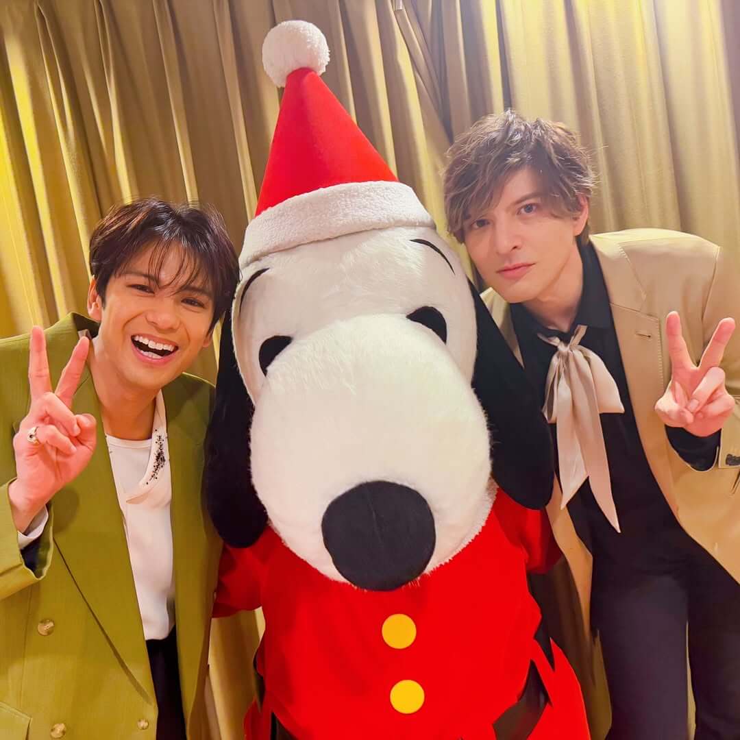 森崎ウィン、城田優＆あの大人気キャラクターとの3ショットを公開！