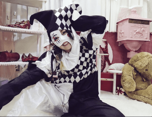 東京女子プロレス 鳥喰かや、ハロウィンポートレート販売中！今年は「ピエロ」に大変身